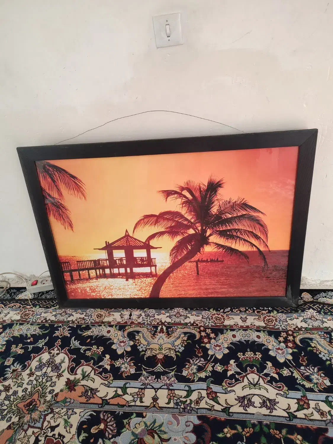 تابلو وچراغ خواب زیبا|تابلو، نقاشی، عکس|ایلام, |دیوار