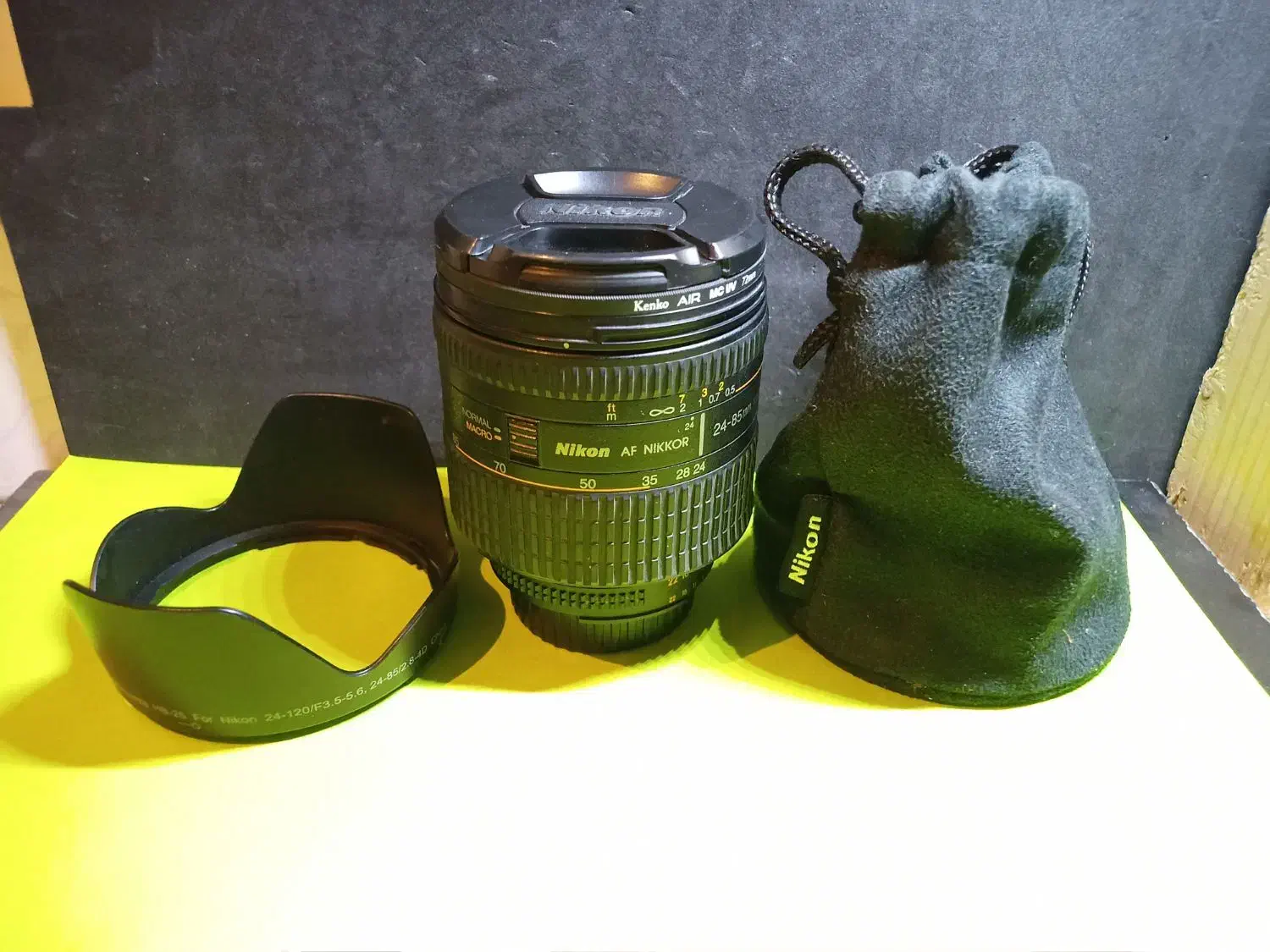 لنز 85-24 نیکون (ساخت ژاپن)|دوربین عکاسی و فیلمبرداری|شیراز, فلکه گاز|دیوار