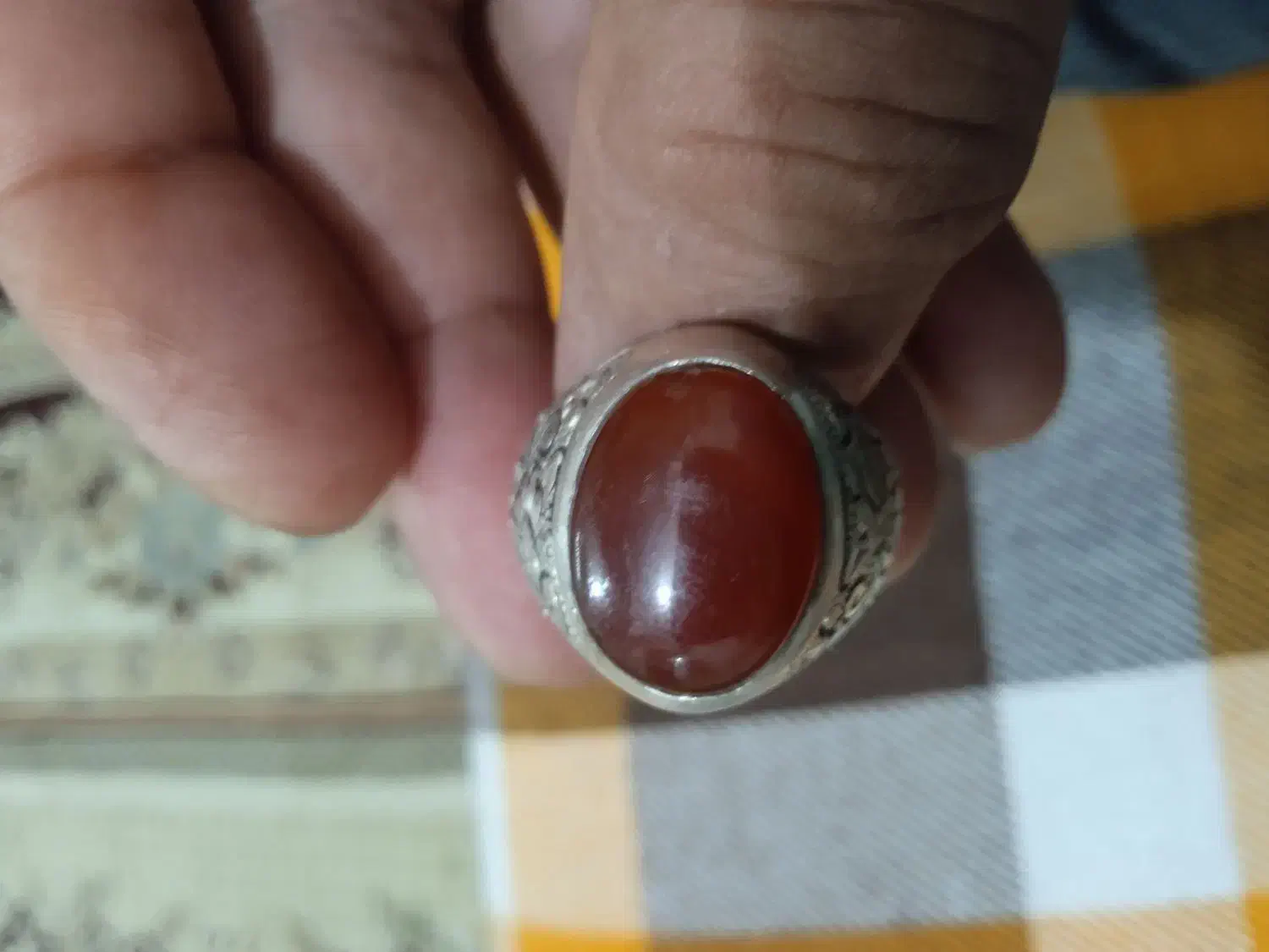 انگشتر یمن شجر فیروزه|جواهرات|میبد, |دیوار