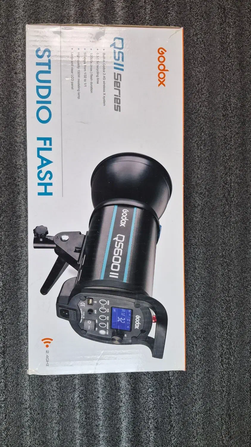 یک شاخه فلاش استودیویی گودکس qs 400 ژول|دوربین عکاسی و فیلمبرداری|تهران, تختی|دیوار