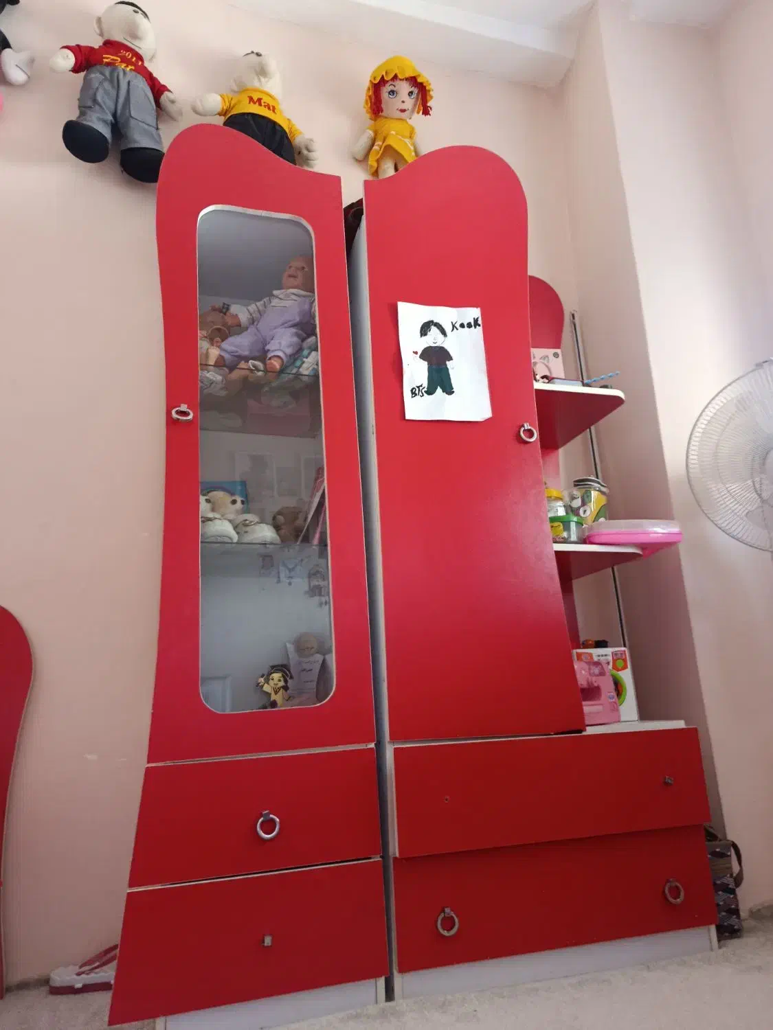 کمد ۲ تیکه ۲۵۰۰ میلیون|جاکفشی، کمد، دراور|علی‌آباد کتول, |دیوار