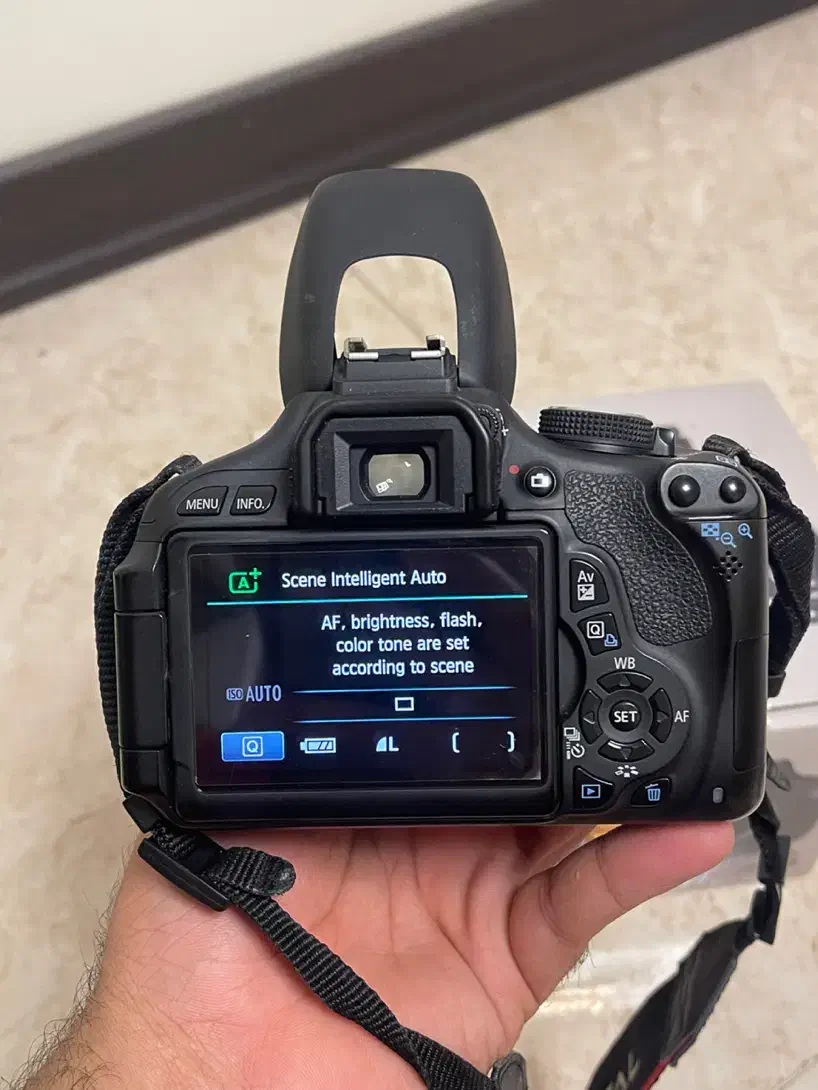 دوربین کنون eos 600D در حد نو|دوربین عکاسی و فیلمبرداری|تهران, عباسآباد|دیوار