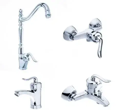 شیرالات ایران گروهه درسه رنگ استیل سفیدطلایی طلایی|لوازم سرویس بهداشتی|قائن, |دیوار