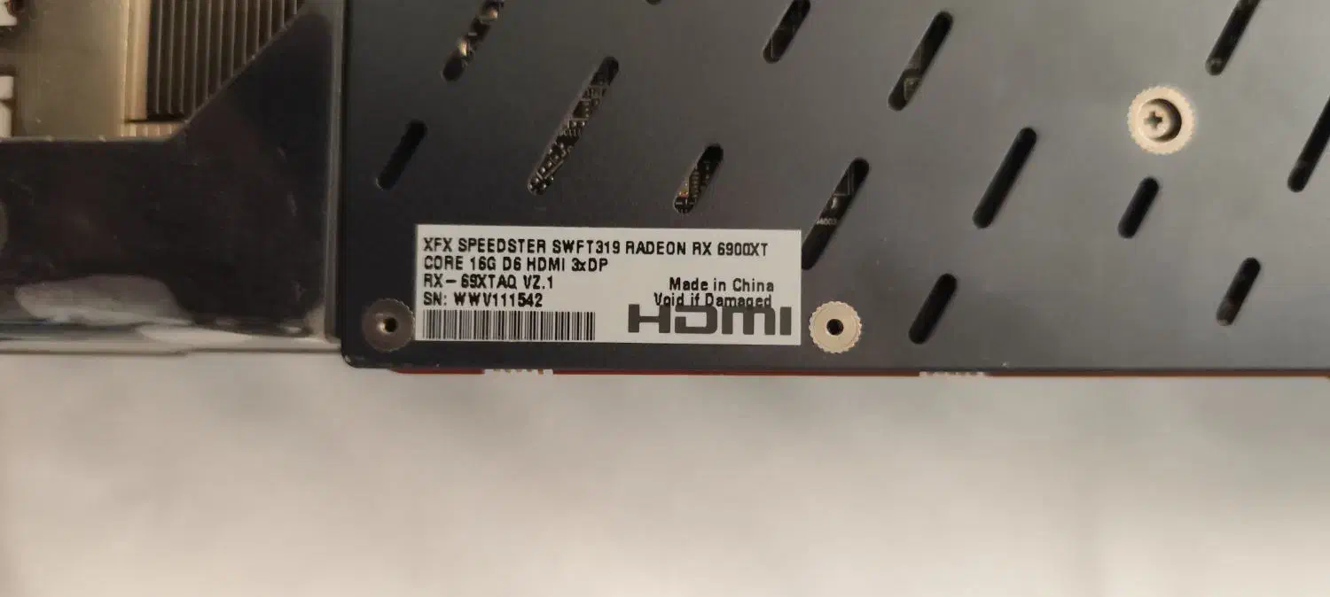 RX 6900 XT|قطعات و لوازم جانبی رایانه|کرج, شهرک فهمیده|دیوار