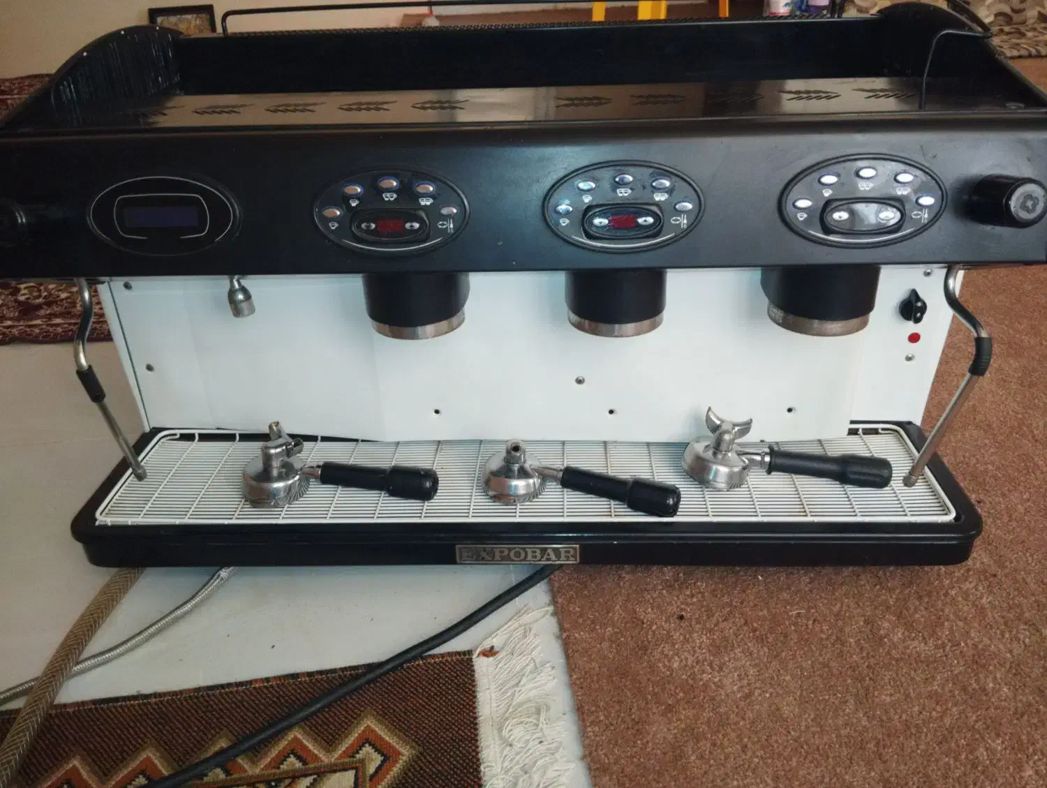 دستگاه اسپرسو ساز ۳گروپ اتوماتیک|سماور، چای‌ساز، قهوه‌ساز|بندر گناوه, |دیوار