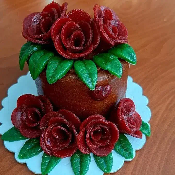 کیک لواشک و باکس هدیه لواشکی ورب انار|خوردنی و آشامیدنی|کرج, اسدآباد|دیوار