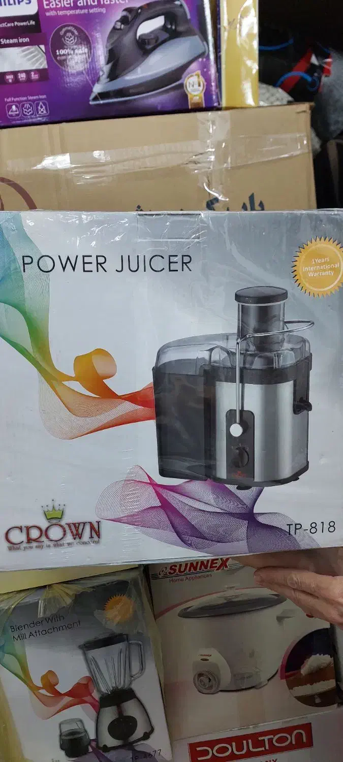 آبمیوه گیری و مخلوط کن و آسیاب مارک کرون|آبمیوه‌گیر و آب‌مرکبات‌گیر|گنبد کاووس, |دیوار