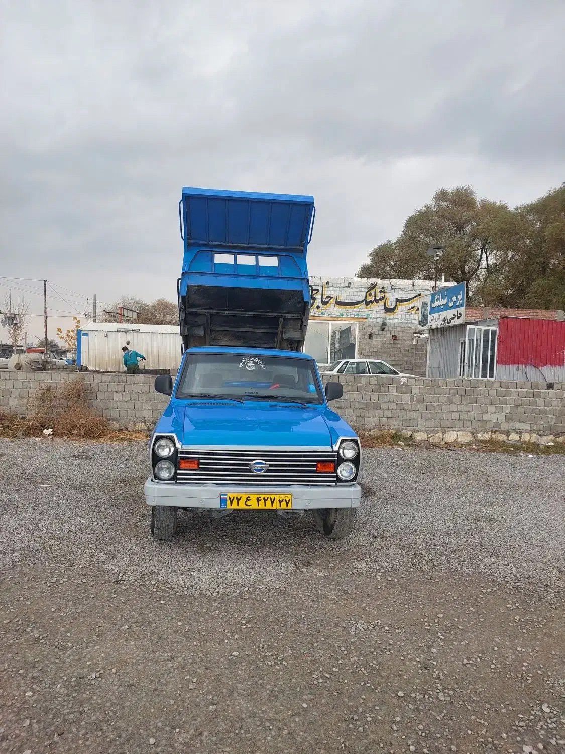 سایپا مدل 86 دوگانه کمپرسی با جک 10تن|خودرو سواری و وانت|محمدبار, |دیوار