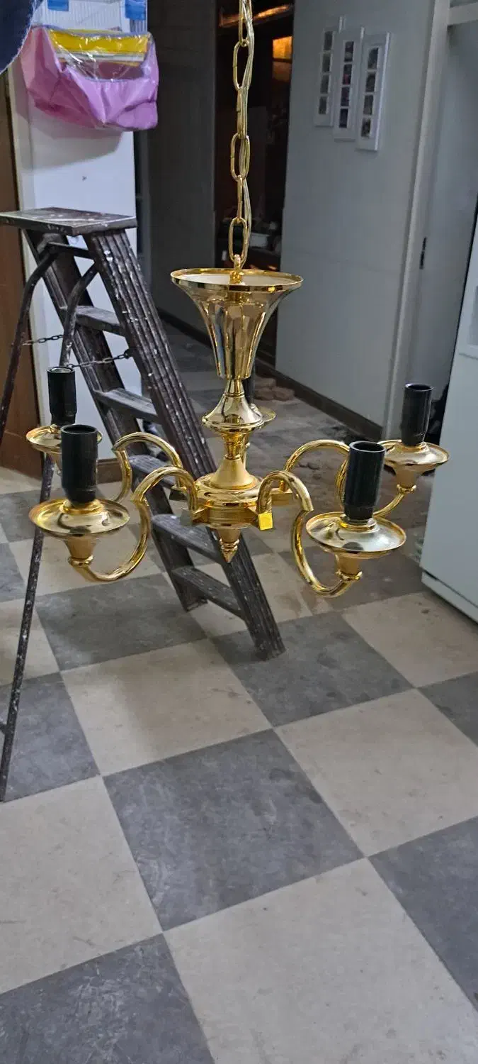 لوستر نو|لوستر و چراغ آویز|کرمان, |دیوار