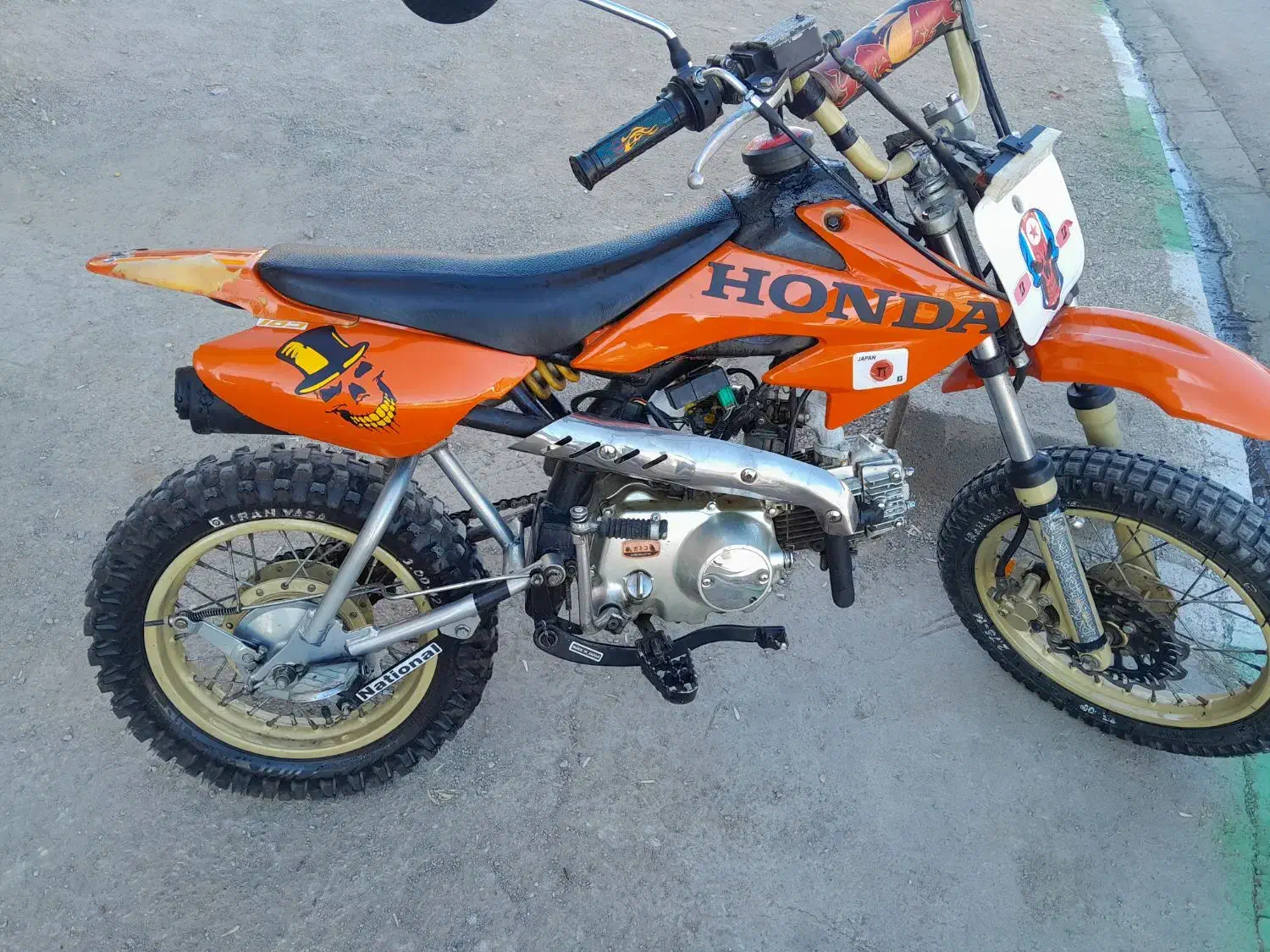 مینی کراس ۹۰ccهوندا|موتورسیکلت|ساوه, |دیوار