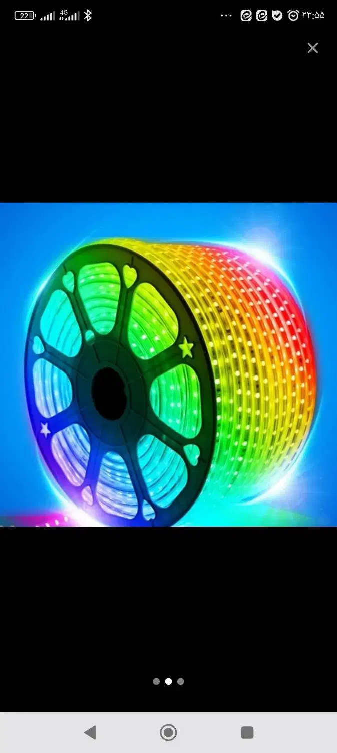 ریسه شلنگی یا نورمخفی|ریسه و چراغ تزئینی|پاکدشت, پاکدشت (مامازند)|دیوار