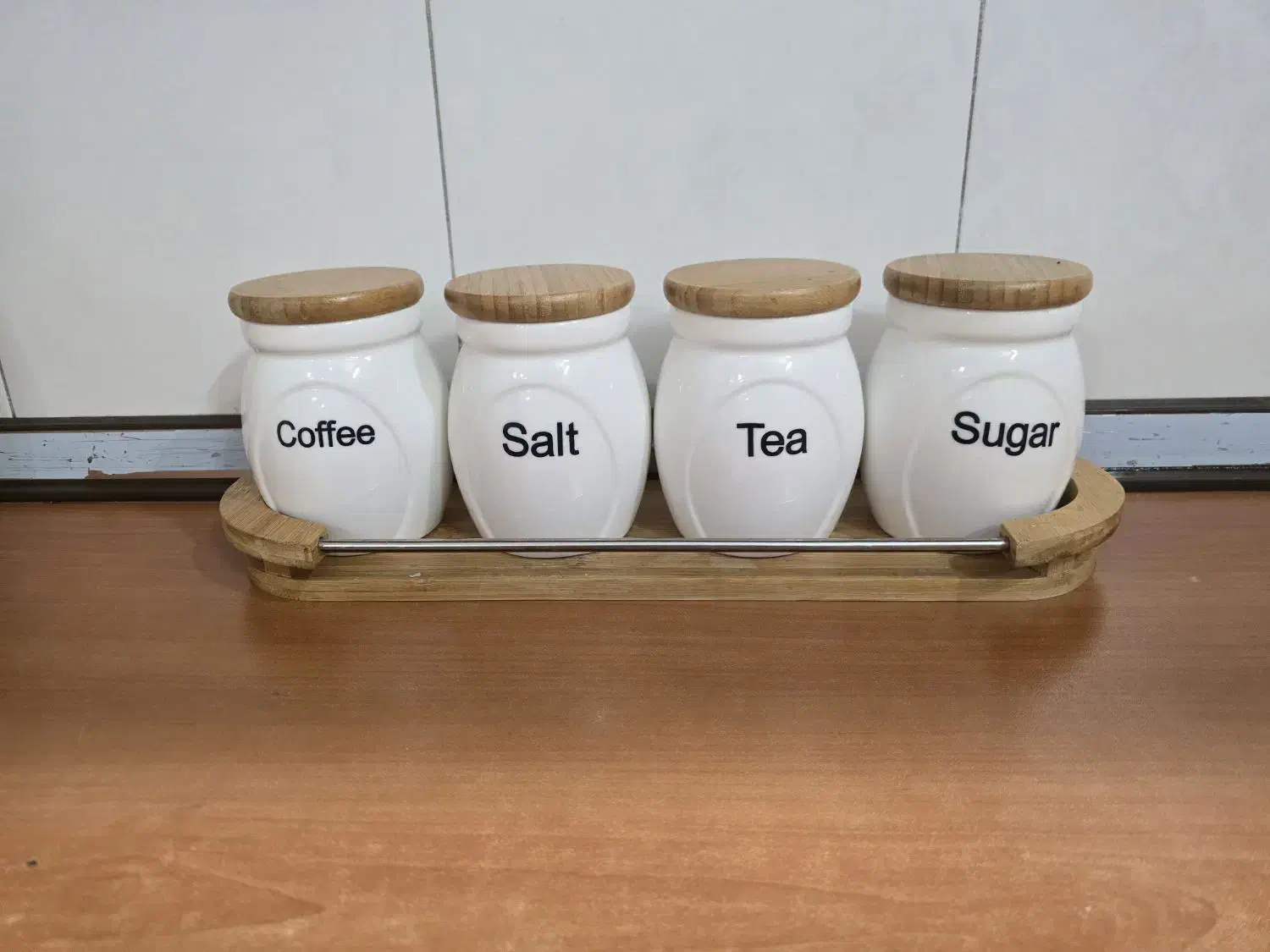 ظرف چای و ادویه جات درب چوبی|ظروف سرو و پذیرایی|مشهد, ده دی|دیوار