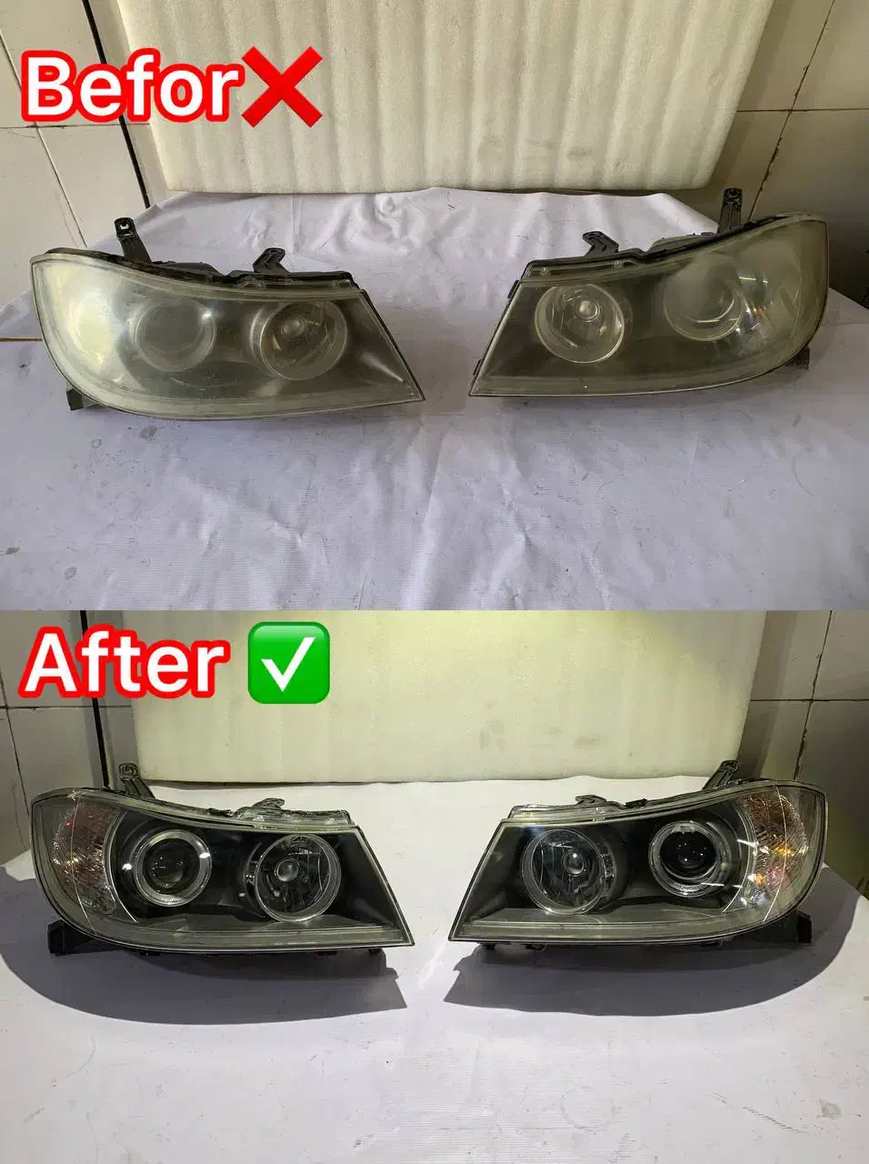 شفاف سازی چراغ و‌دیتیلینگ خودرو|خدمات موتور و ماشین|تهران, فرودگاه مهرآباد|دیوار