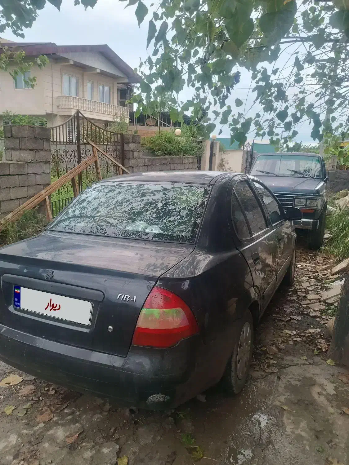 ماشین تیبا صندوق دار|خودرو سواری و وانت|چالوس, |دیوار