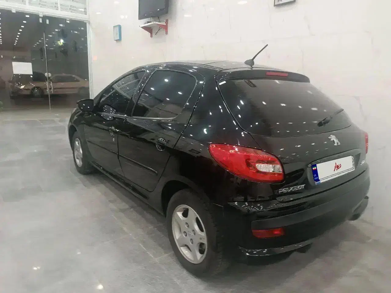 ۲۰۷ پانا مشکی رینگ شرکتی|خودرو سواری و وانت|تربتحیدریه, باغ سلطانی|دیوار