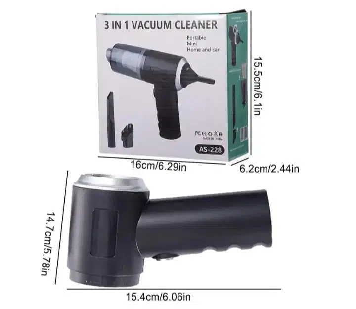 جارو شارژی مکنده و دمنده همراه|جاروبرقی، جارو شارژی، بخارشو|کیش, |دیوار