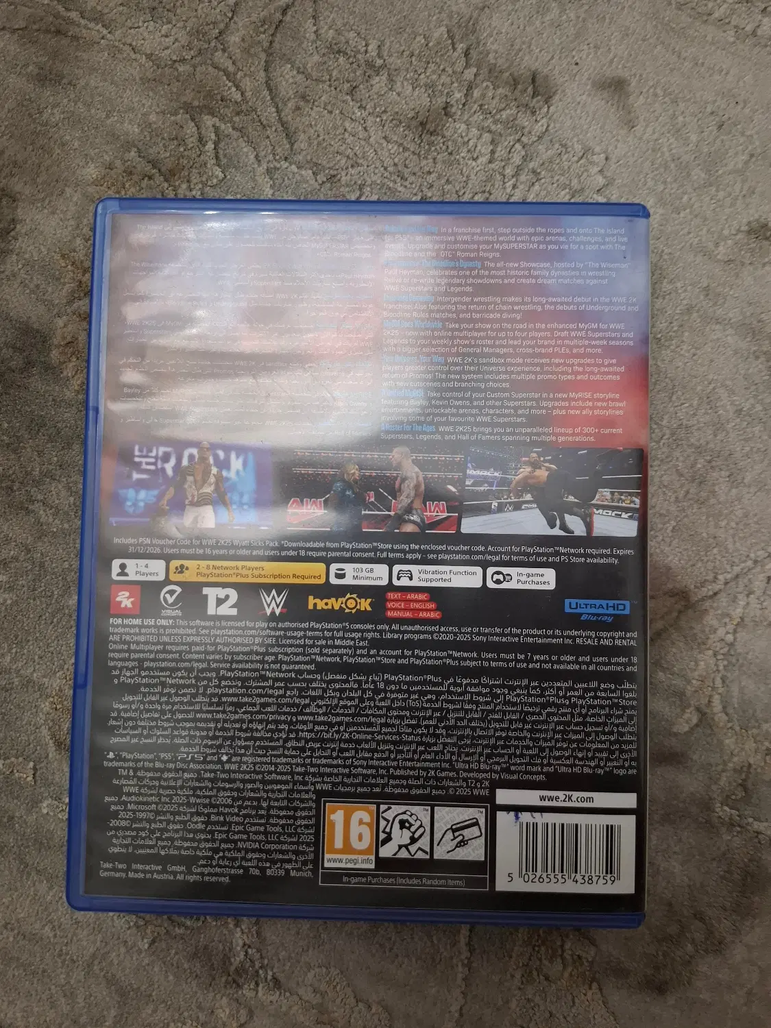 WWE 2K 25|کنسول، بازی ویدئویی و آنلاین|تهران, دهم فروردین|دیوار