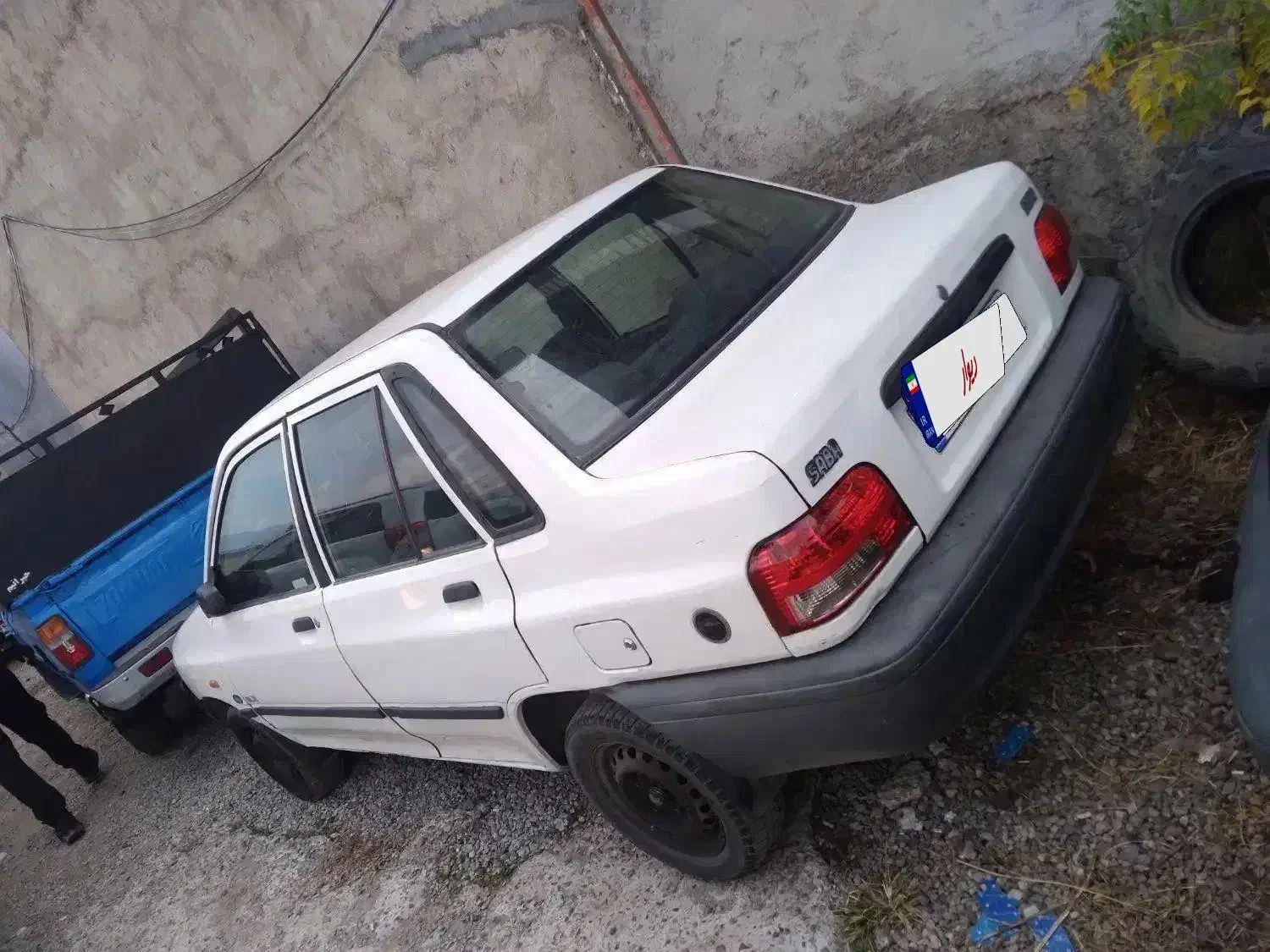 پراید صبا سفید قیمت مقطوع|خودرو سواری و وانت|رامسر, |دیوار