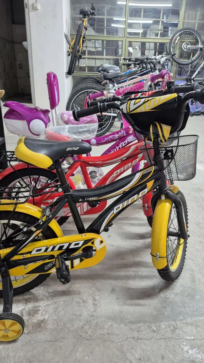 دوچرخه سایز ۱۶و ۲۰ دینو/ بایــک لــند|دوچرخه، اسکیت، اسکوتر|رشت, پاستوریزه|دیوار