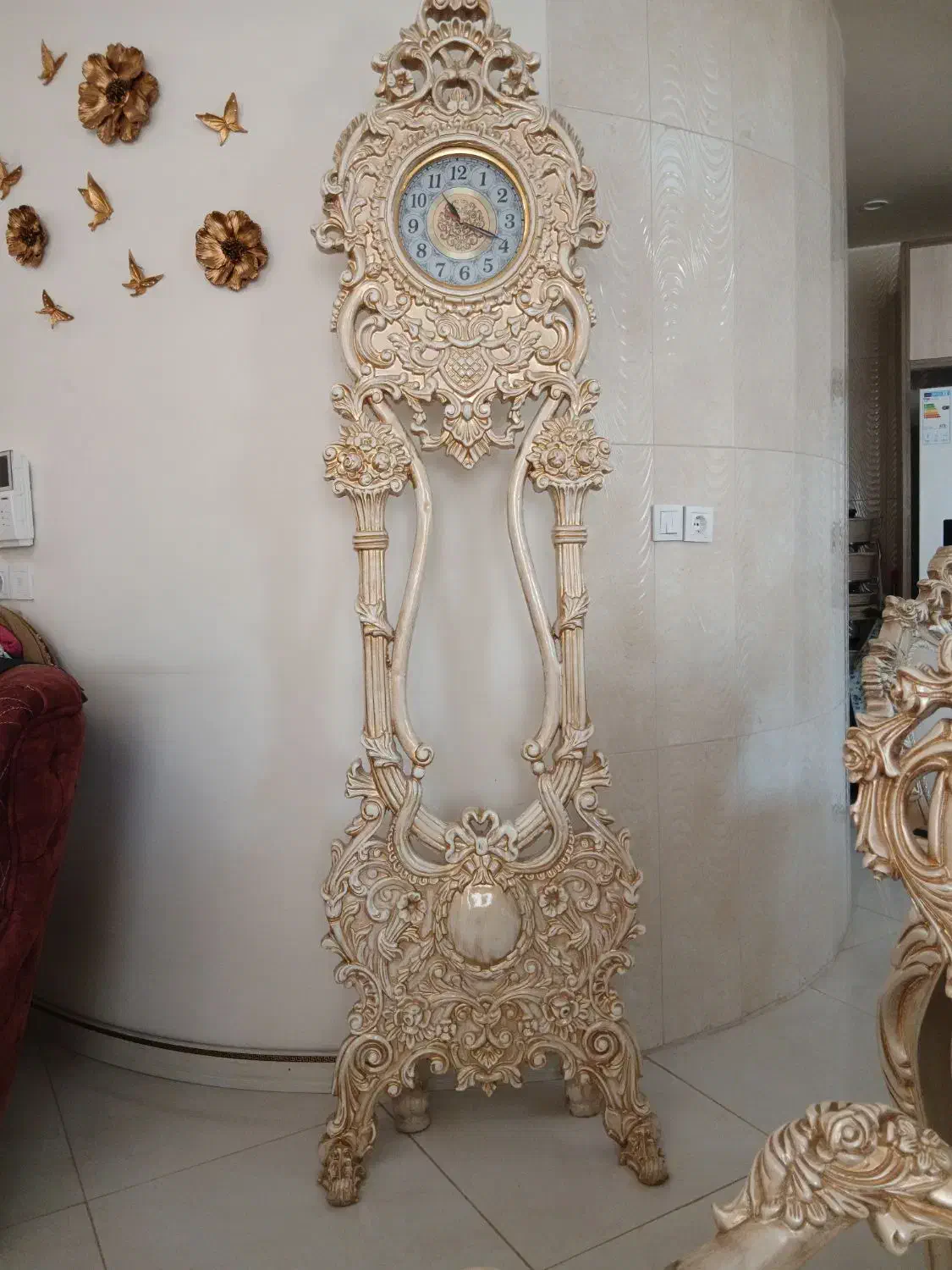 ساعت ایستاده چوبی|ساعت دیواری و تزئینی|قزوین, |دیوار