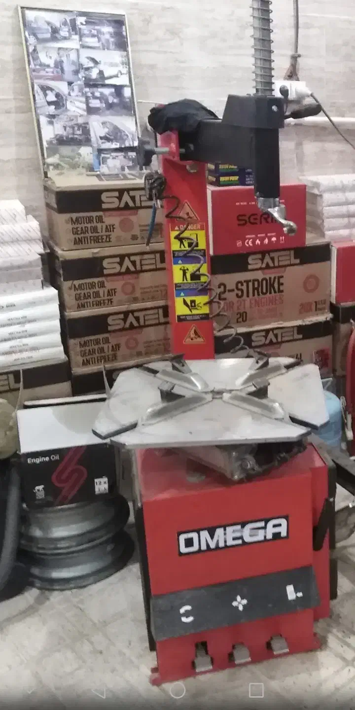 دستگاه لاستیک درآر و دستگاه بالانس کامپیوتری|ابزارآلات|سیاخ دارنگون, |دیوار