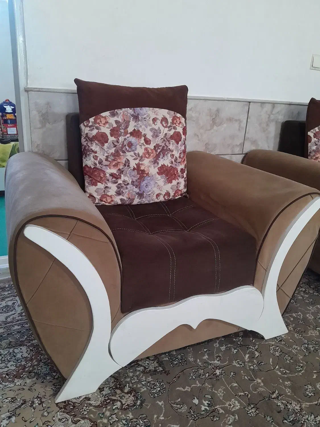 مبل ۷نفره|مبلمان خانگی و میز عسلی|فیروزه, |دیوار