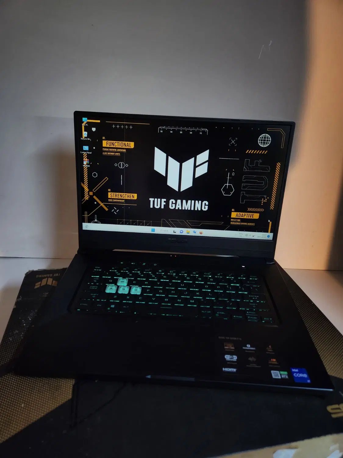 لپتاپ گیمینگ نسل۱۱ Asus Tuf i711370H 3060 مهلت تست|رایانه همراه|تهران, میدان ولیعصر|دیوار
