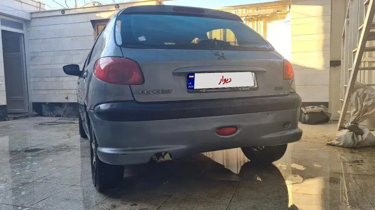 ۲۰۶تیپ۲مدل۸۶کامل رنگ|خودرو سواری و وانت|اهواز, کیان اباد|دیوار