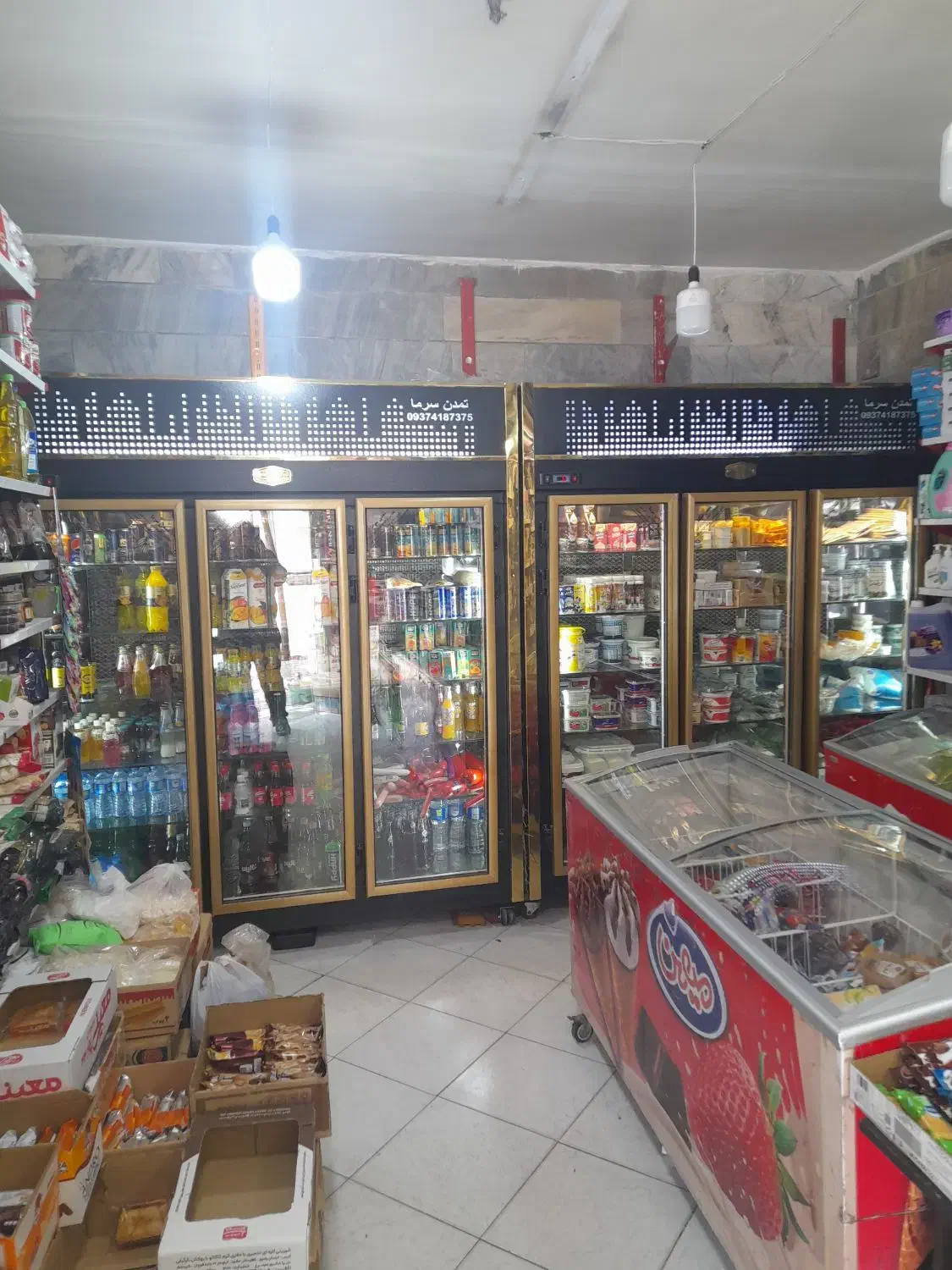 یخچال ویترینی کد ۱۰۰ ایستاده|فروشگاه و مغازه|مشهد, هنرور|دیوار