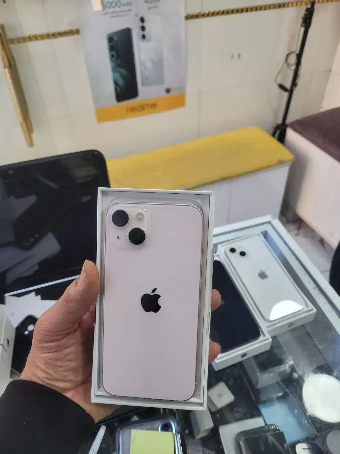 iphon13 رنگ صورتی|موبایل|تبریز, |دیوار