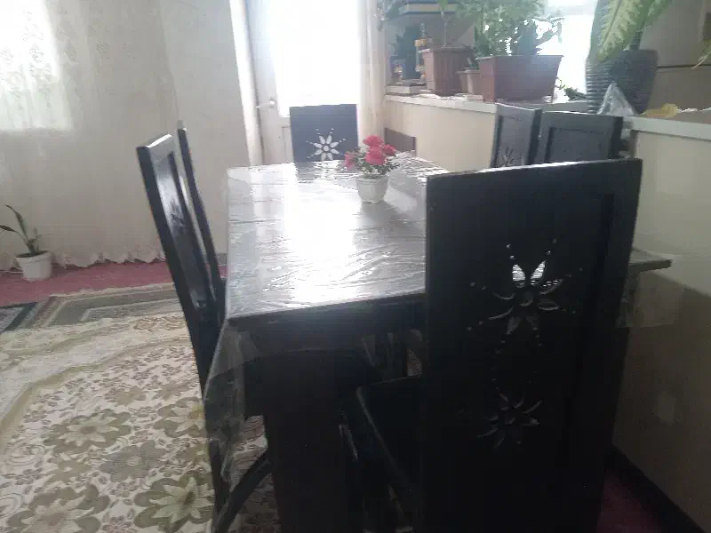 میز نهار خوری|میز و صندلی غذاخوری|اهر, |دیوار