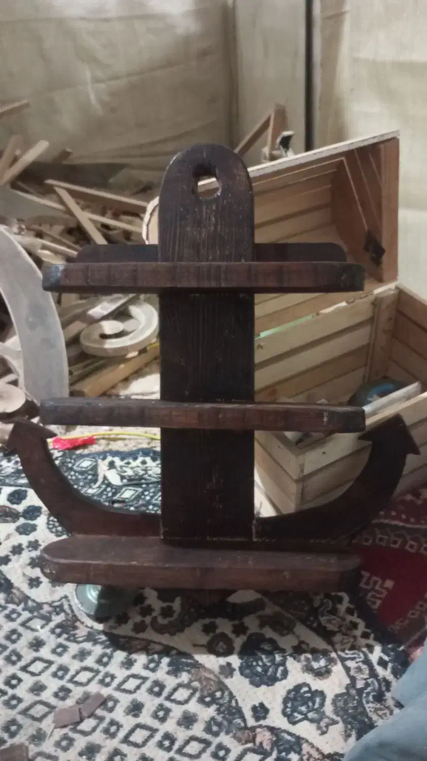 ساختن تزیینات چوبی برای شب یلدا|صنایع دستی و سایر لوازم تزئینی|گلپایگان, |دیوار