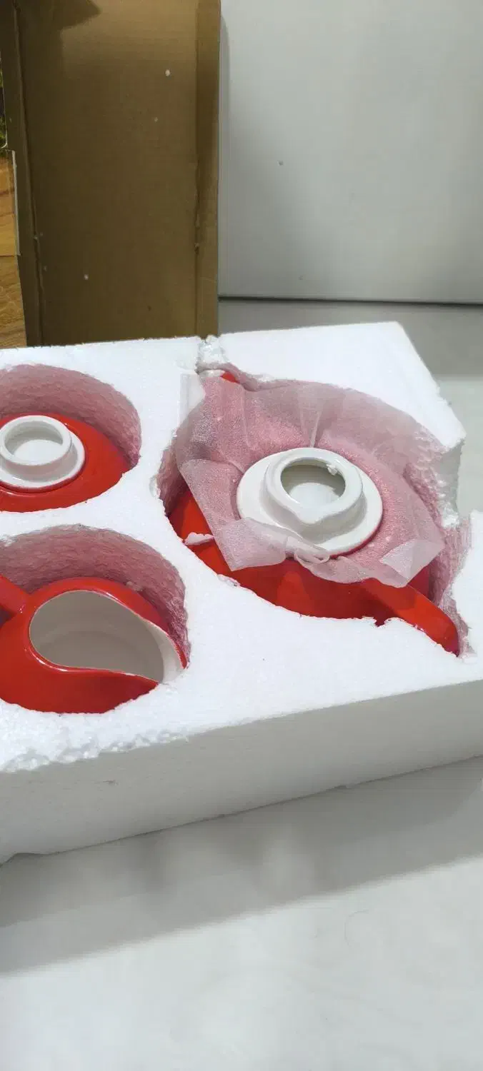 کتری قوری و ست قوری رنگ قرمز|قوری، کتری، قهوه‌ساز دستی|قدس, شهر‌قدس|دیوار