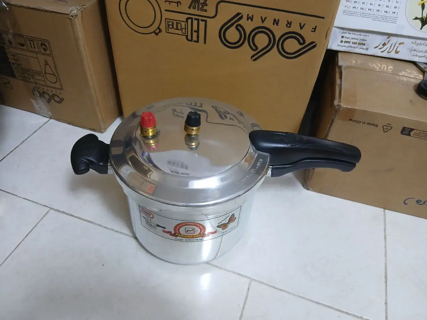 زودپز پروانه مدل تکدسته گنجایش ۷ لیتر|ظروف پختوپز|قدس, شهرقدس|دیوار