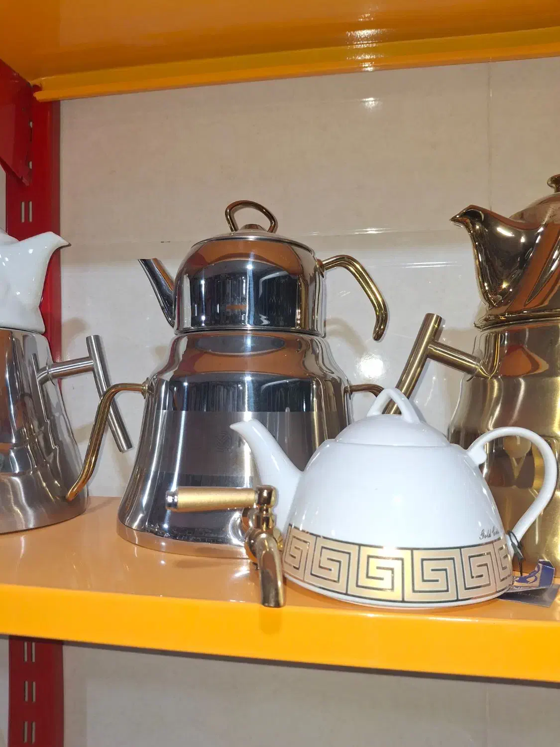 کتری قوری MOS. دوقوری|قوری، کتری، قهوه‌ساز دستی|اسلام‌شهر, مطهری|دیوار