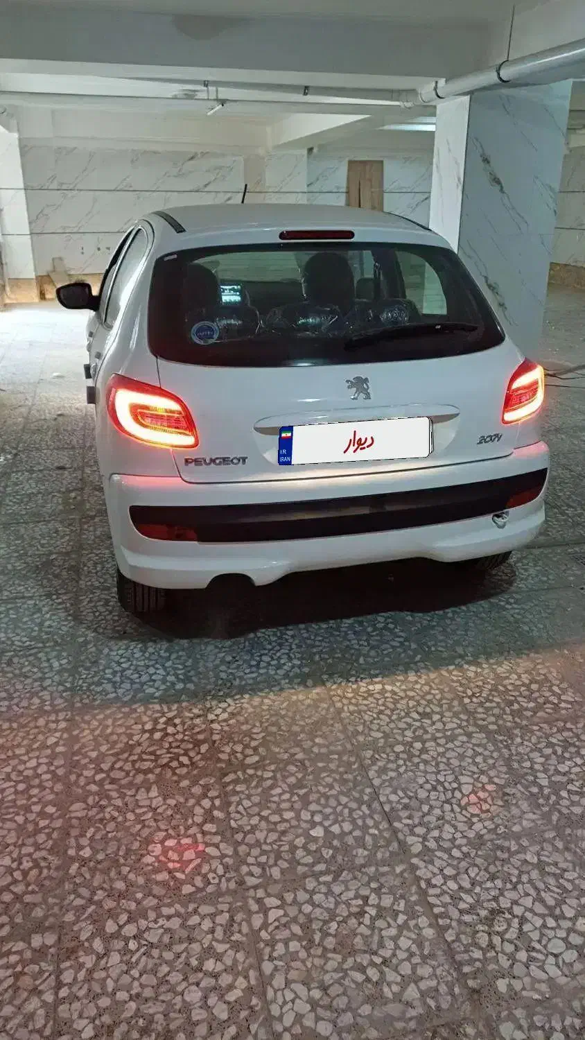 پژو 207 tu5 سقف فلز خشک|خودرو سواری و وانت|بوئین زهرا, |دیوار
