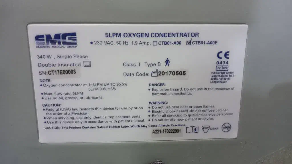 دستگاه اکسیژن بدون استفاده|پزشکی|اهواز, کوی نیرو|دیوار