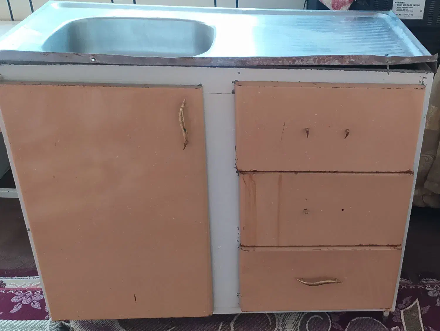 کابینت فلزی مناسب مطبخ|مصالح و تجهیزات ساختمان|دزفول, |دیوار