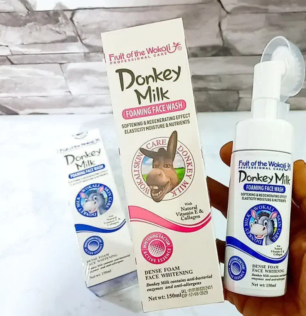 فوم شستوشوی سفید کننده شیر الاغ|آرایشی، بهداشتی، درمانی|کاشان, لتحر|دیوار