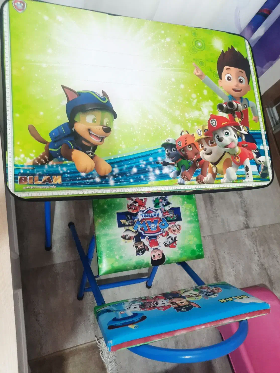 میز تحریر پسرانه سگ های نگهبان|اسباب و اثاث بچه|خرم‌آباد (تنکابن), |دیوار