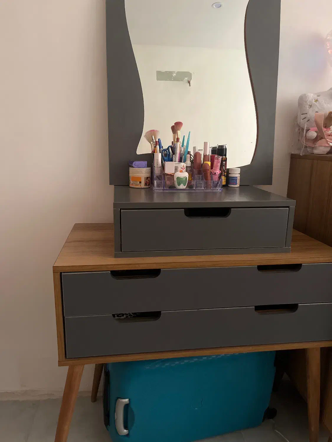 دراور میز آرایش و‌کنسول تمام‌ام دی اف|جاکفشی، کمد، دراور|لاهیجان, کوه بیجار|دیوار