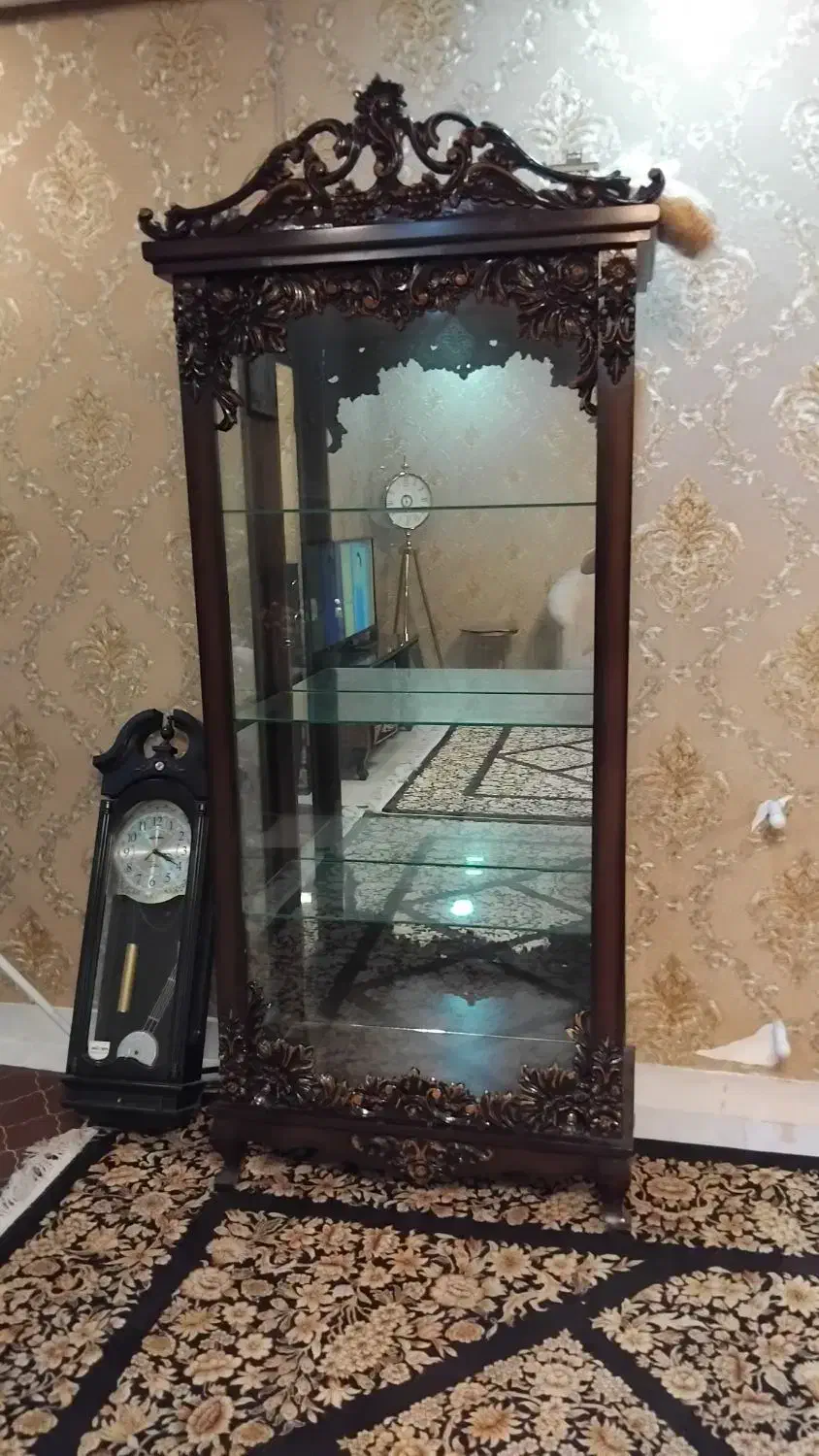 ویترین چوبی|بوفه، ویترین، کنسول|لاهیجان, گلستان|دیوار