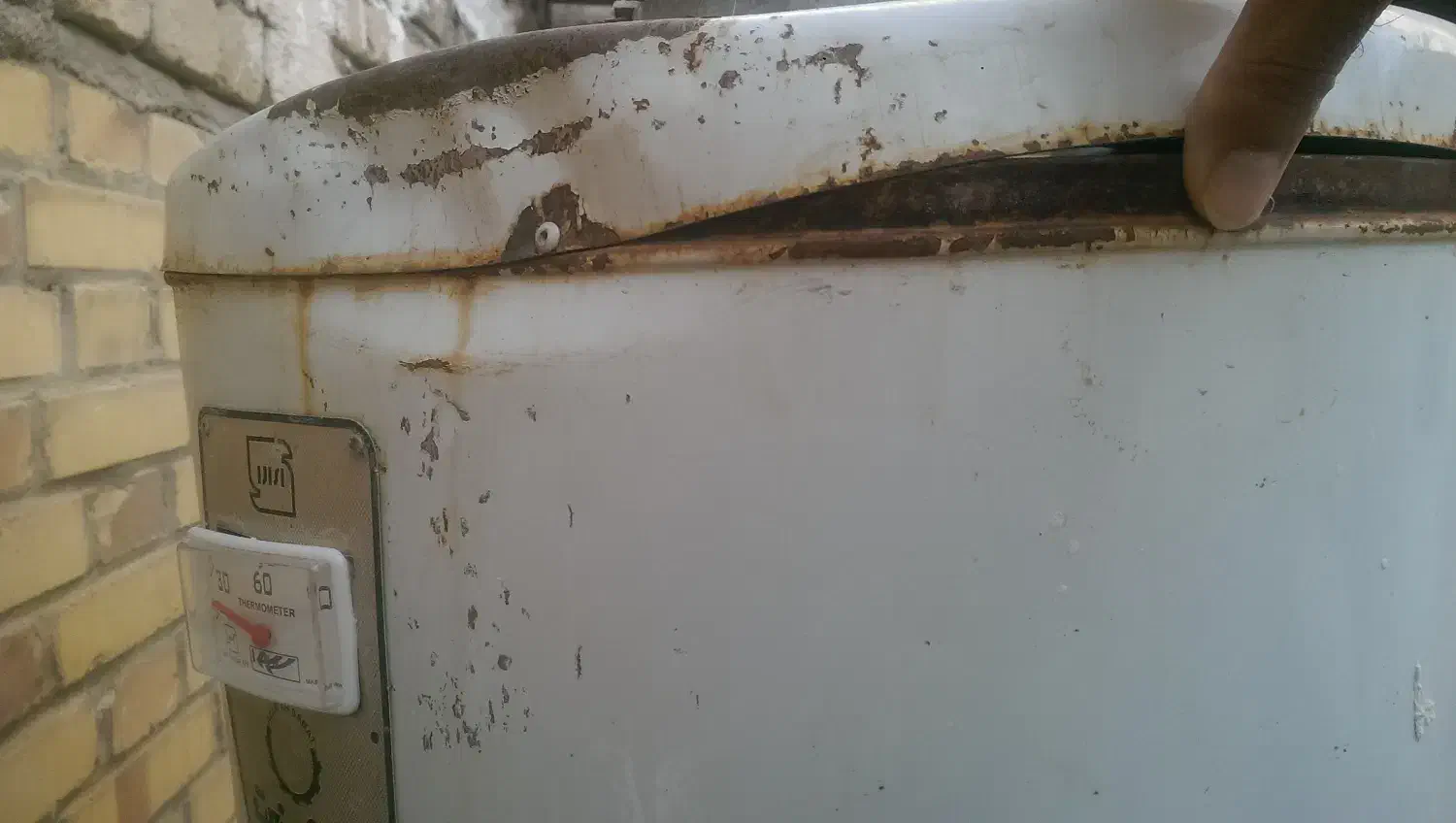 آبگرمکن زمینی 60 گالن با ورق 4 میل گالوانیزه|آبگرمکن، پکیج، شوفاژ|قم, بنیاد|دیوار