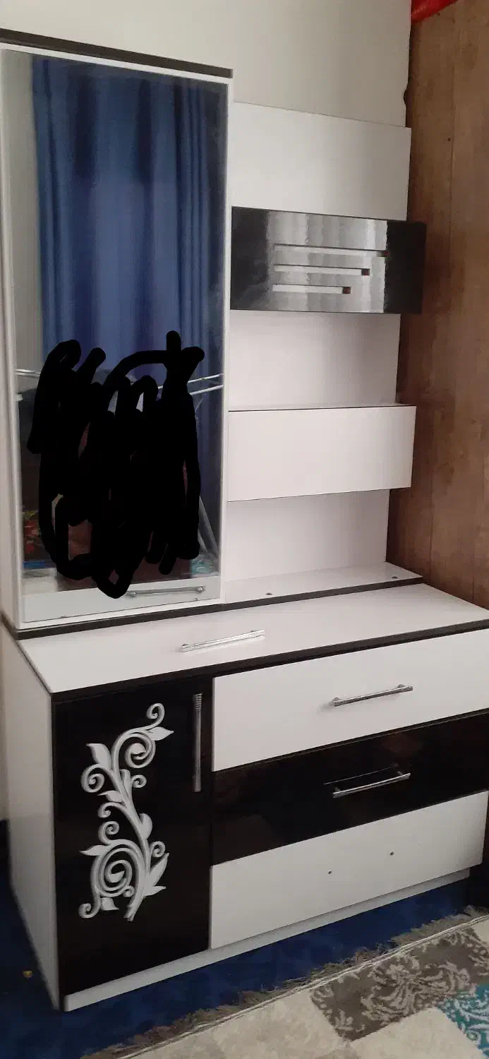 دراور میز آرایش|جاکفشی، کمد، دراور|صومعهسرا, |دیوار