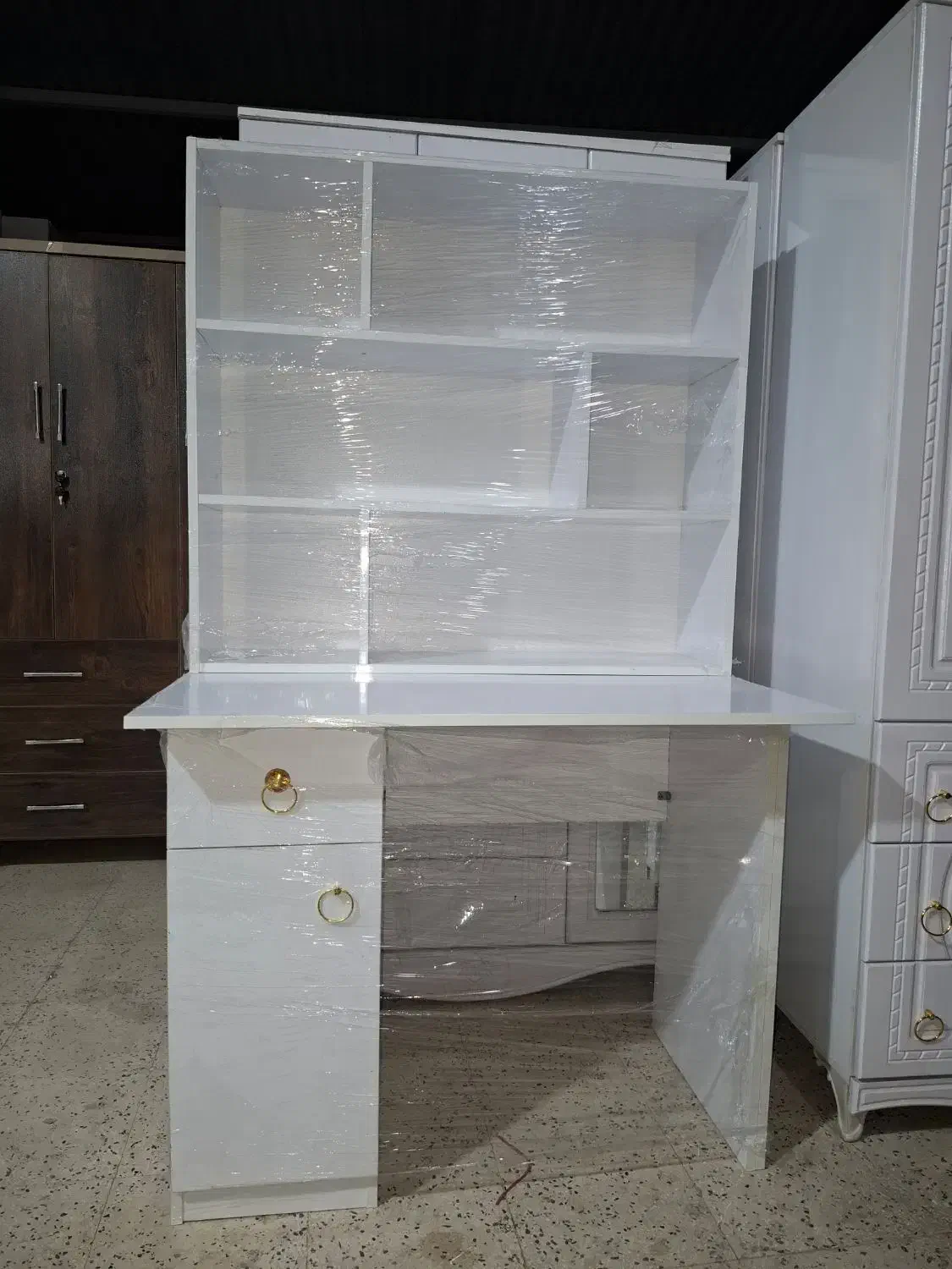 میز تحریر کتابخانه دار|میز تحریر و کامپیوتر|بندر گناوه, |دیوار