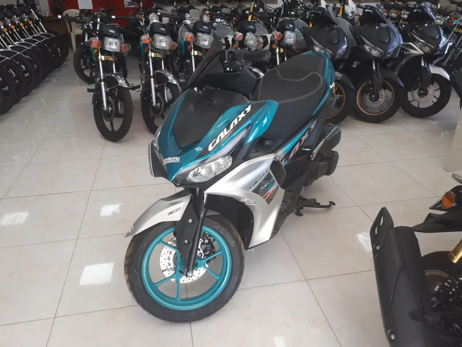 طرح آیروکس ۱۵۵ نیرو موتور رادیاتور دار|موتورسیکلت|بیجار, |دیوار