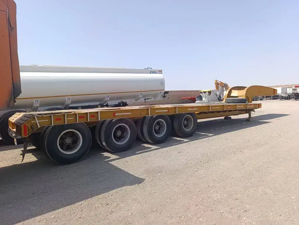 کفی تریلی کمرشکن گلو شتری ۴ محور|خودرو سنگین|سیرجان, |دیوار