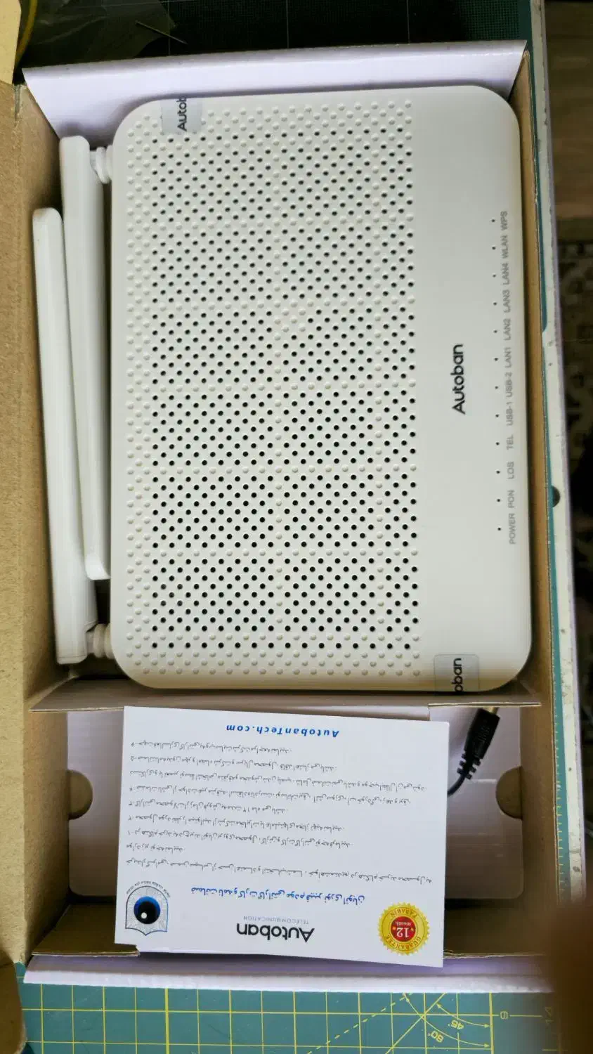 فروش مودم فیبر نوری نو آکبند|مودم و تجهیزات شبکه|مشکین‌دشت, |دیوار