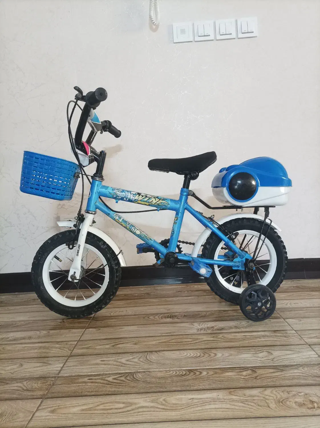 دوچرخه آبی سایز 12|دوچرخه، اسکیت، اسکوتر|شیروان (خراسان), |دیوار