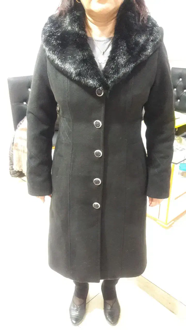 پالتو مشکی سایز ۴۴|لباس|تهران, خواجه نظام الملک|دیوار